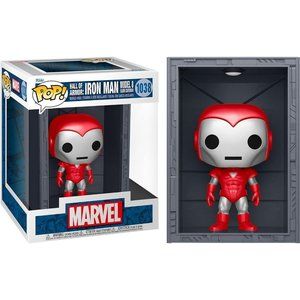 Funko Pop! Hall of Armor #1038 Iron Man Model 8 Silver Centurion Special Edition
